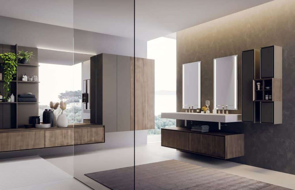 High-End Floating Bathroom Cabinets | Modern Bath Design